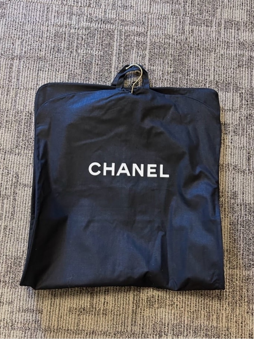 CHANEL Garment Bag & Hanger • Clothing Storage